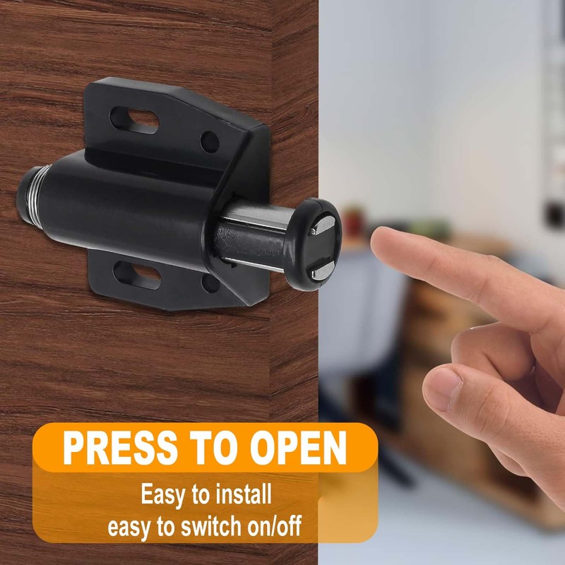 Soft Close Push Open Door Catches Pressure Touch Release Latches
