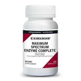 Maximum Spectrum Enzyme Complete, 120 Capsules, Kirkman Labs