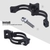 Bike Derailleur Clamp, Front Mech Clamp Alloy Braze on Front