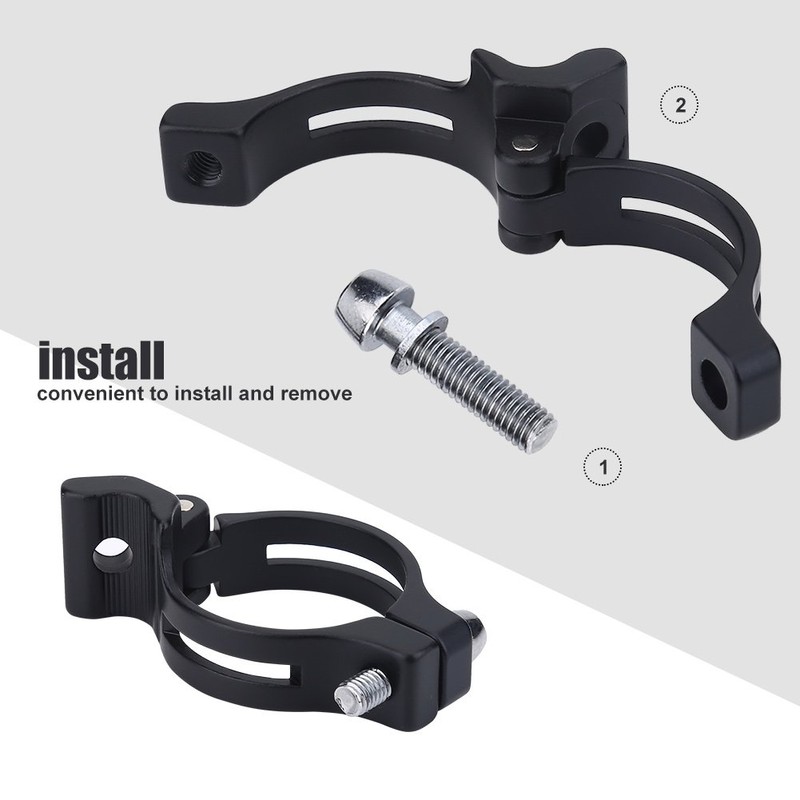 Bike Derailleur Clamp, Front Mech Clamp Alloy Braze on Front