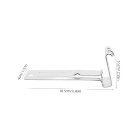 iplusmile 2pcs Wall Punch Hooks for Vinyl Siding No Damage Wallboard Clips Easy Installation Outdoor Utility Hooks Low Profile Design for Hanging Pots Utensils and More