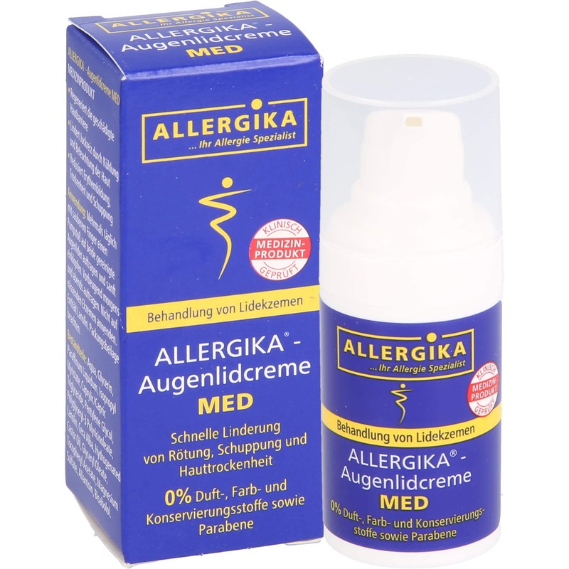 Allergika Eyelid Cream Med, 15 ml Cream
