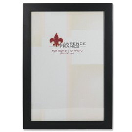 Lawrence Frames 34382 Black Wood 8 by 12 Picture Frame