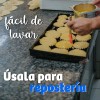 J.H. Company Molde Charola Antiadherente Reposteria Cocina Acero 10246