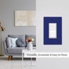 Navy Blue 1 Gang Decorator Light Switch Cover Single GFCI/Rocker