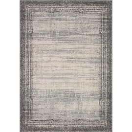 Loloi II Austen Collection AUS-02 PEBBLE / CHARCOAL, Contemporary 7'-10" x 10'-6" Area Rug