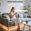 PAUTIX COB LED Strip Light 65.6ft/20m,Work with Alexa/Google Assistant,9600 LEDs