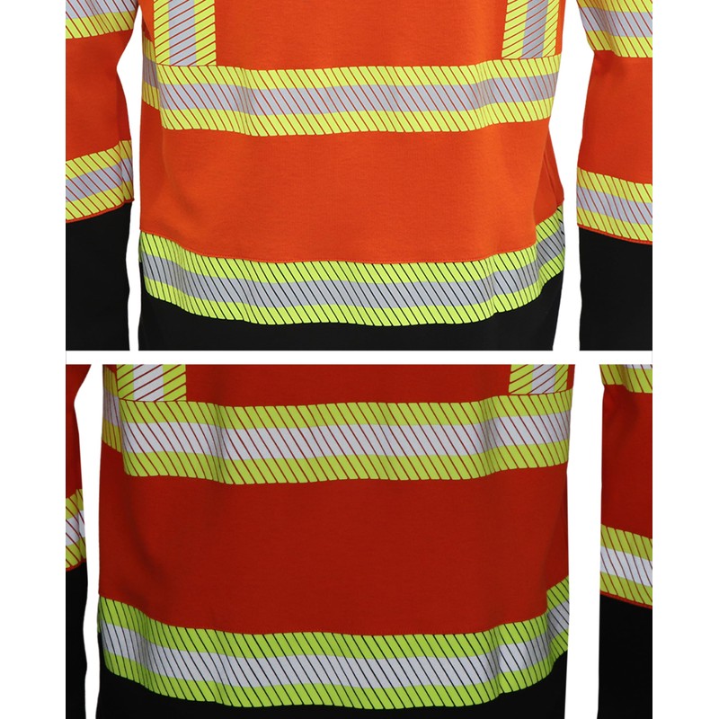 BOCOMAL FR Shirts High Visibility/Hi Vis Reflective Flame Resistant/Fire Retardant