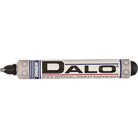 Ind Paint Marker, DALO(R), Black, Medium