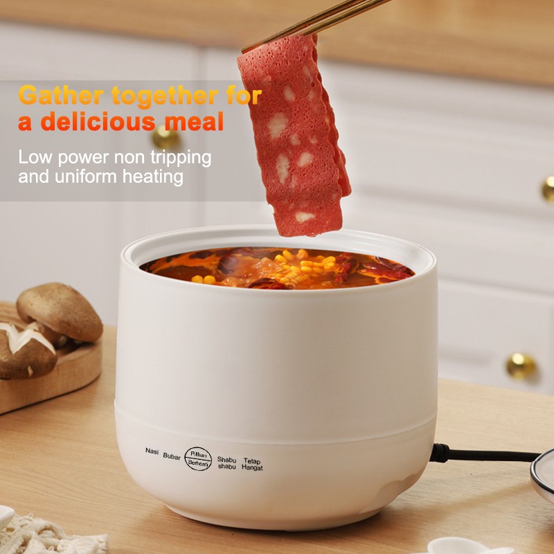1.8L Mini Rice Cooker Dormitory Electric Hot Pot Cook Rice