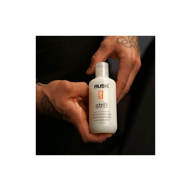 RUSK Designer Collection Str8 Anti-Frizz and Curl Lotion