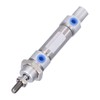 Mini Air Cylinder Stainless Steel Piston Rod Pneumatic Reciprocating Motion