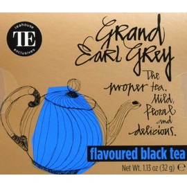 TE - Teahouse Exclusives Everyday Tea Grand Earl Grey 16 Bags (1 x 32 g)