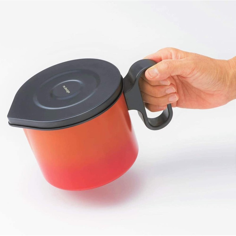 Mannen m.design LMD-11 Oil Pot Mini 0.8L Orange