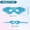 Eye Mask Cooling 2 Pieces Eye Cooling Pads Eye Mask