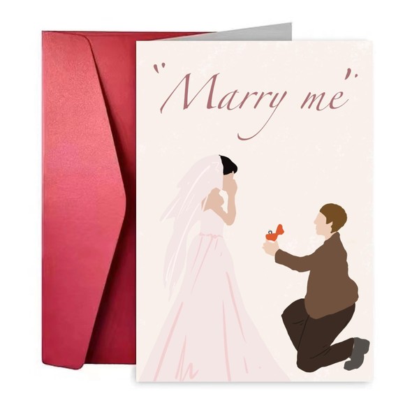 LuckymyliXY Romantic Keepsake Cards for All Occasions, Assorted Designs, Wedding,
