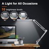 LED Desk Lamp, BZBRLZ Metal Swing Arm Lamp, Eye-Caring Architect
