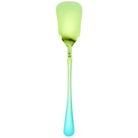 Horie Titanium Cutlery Ice Cream Spoon Gradient Green TC-02-06