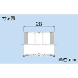 Inaba Denko DHJ-14 Drain Hose Joint for Connecting