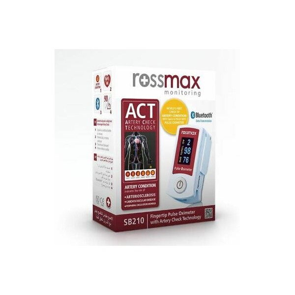 Rossmax Fingertip Pulse Oximeter with ACT Bluetooth - SB210