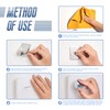 Hotop 100 Set 2-1/2 Inch Perforated Self Stick Insulation Pins
