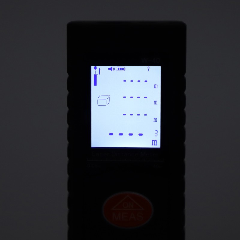 Laser Distance Meter 40meter Mini Portable Digital Accurate Measure Rangefinder
