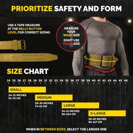 5mm Premium Weight Lifting Belt - 100% Genuine Leather Weightlifting Belt - Comfortable Squat Belt, Deadlift Belt or Powerlifting Belt - Workout Belt for Strength Training - Gym Belt for Men and Women (Green Alcantara, X-Large (Belly 39" - 46") New Size