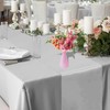 10 Pcs Silver Satin Table Runner 12 x 108 inches