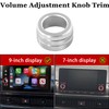 LOCOY Air Conditioning Vent Knob Cover for Honda Civic Accessories