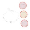 IWOWHERO Elegant Pearl Rhinestone Headband for Women Bridal Headdress for