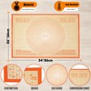 Non-slip Silicone Pastry Mat 34x26 Inch Baking Mat Perfect for