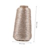 SEWACC 100g Sparkly Glitter Cotton Yarn Thread Set Yarn Balls