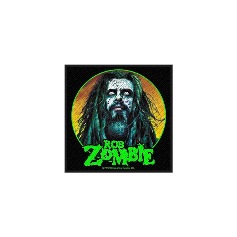 Rob Zombie Sew On Patch: Zombie Face