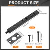 uxcell Door Bolts Latch 8 Inch, 304 Stainless Steel Security