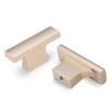Amasideca 15 Pack Champagne Bronze Kitchen Cabinet Knobs Cabinet Knobs