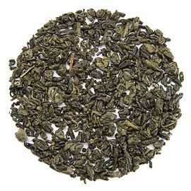 The Exotic Teapot – Supreme Gunpowder Green Tea, 200g Tin, Hand-Rolled Temple of Heaven Loose Leaves