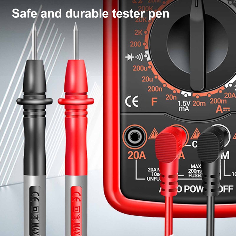 Digital Multimeter Electrical Voltage Tester Set High Accuracy Multifunctional Multi