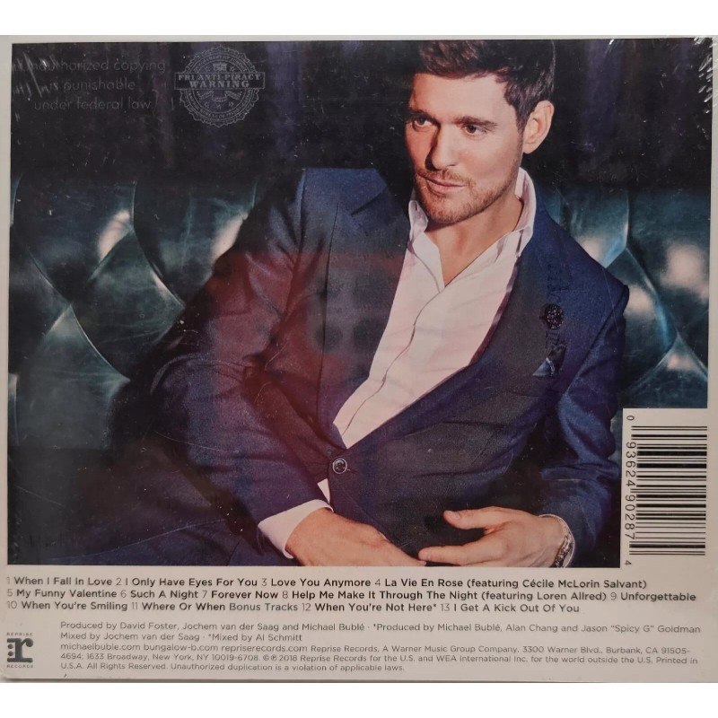 Love by Michael Bublé (CD, 2018) New/Sealed