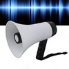 Portable Megaphone Bullhorn 30W Power Megaphone Speaker 300S Recording 500M