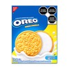 Oreo Galletas Sabor Vainilla con Relleno Sabor Vainilla, Caja con