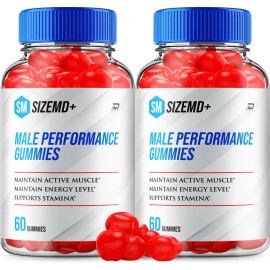 SizeMD+ (2 Pack) SizeMD+ Gummies for Men – Size MD+ Male Gummy All-Natural Reviews