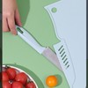 Kitchen Plastic Cutting Board, Reusable Plastic Utility Cutting Board Multifunctional