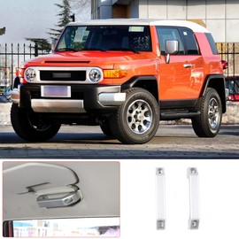 Car Roof Grab Handle Replacement Compatible with Toyot@ FJ Cruiser 2007-2021 Aluminum Alloy Car Top Pull Grab Handle Front Seat Side Roof Pillar Grab Handle Top Pull Assist Handle Replace Accessories