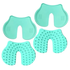 Healeved 4pcs Injection Pain Reducer Pads Shot Helper for Kids Adults Alleviate Needle Anxiety Reusable Shot Blockers for Comfortable Immunizations Easy to Clean
