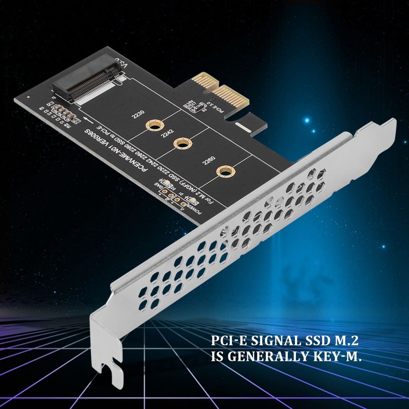 CeaHoify PCIE to M2 Adapter PCI Express 3.0 X1 to