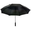 AlveyTech Black Wind Resistant Vented Golf Umbrella for Mobility Scooters