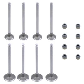 Inlet Valve Outlet Valve Set with Valve Stem Seal for AX Berlingo BX C15 C2 C3 Nemo Saxo Xsara ZX 1007 106 205 206 207 SW 306 307 309 405 Bipper Partner 1.1 1.4 GTi
