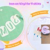 HTVRONT Heat Transfer Vinyl - 25 Packs HTV Vinyl for