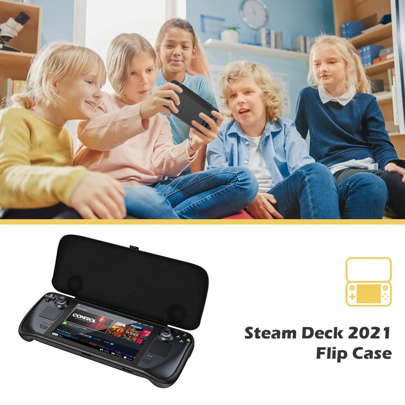 ProCase Funda Compatible con Steam Deck, Estuche Protector para Steam