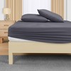 Utopia Bedding Single Fitted Sheet with Pillow Case (50x75cm), Grey